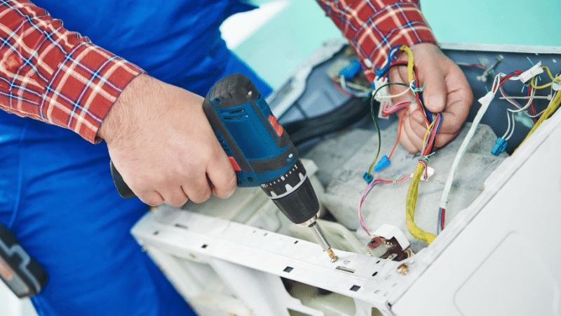 Konak Samsung Samsung çamaşır makinesi kart tamiri – Su almama arızası orijinal parça ile giderildi. - Teknik servis örneği